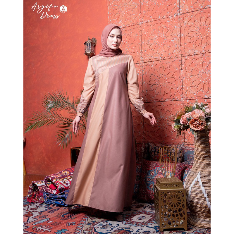 DRESS GAMIS ASYIFA BY ZALIFA TERBARU