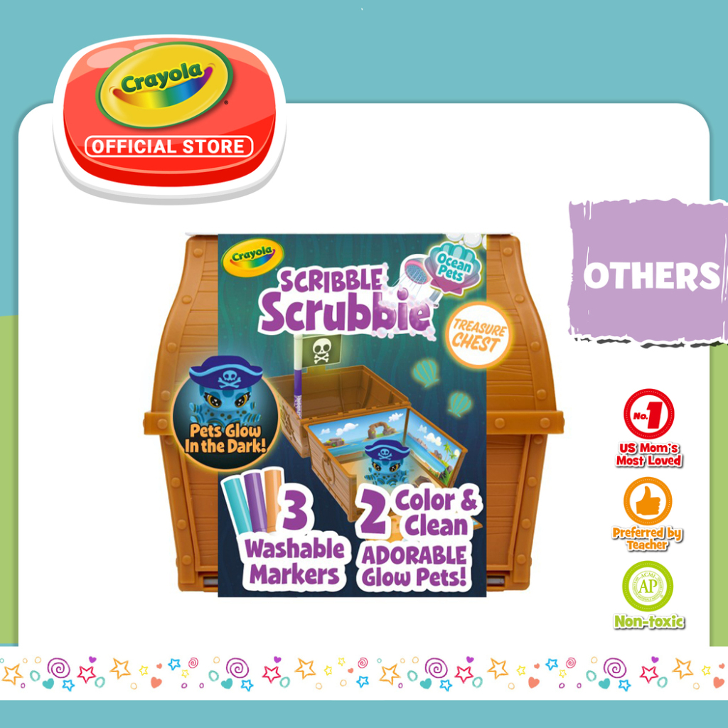 

CRAYOLA Scribble Scrubbie Glow Chest