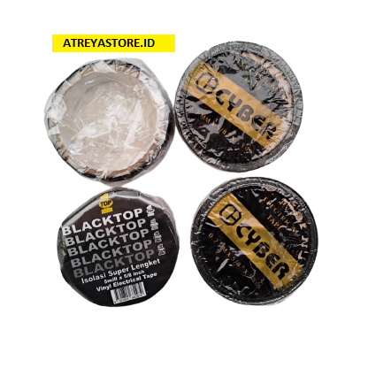 

ISOLASI / SELOTIP HITAM BLANKTOP / CYBER