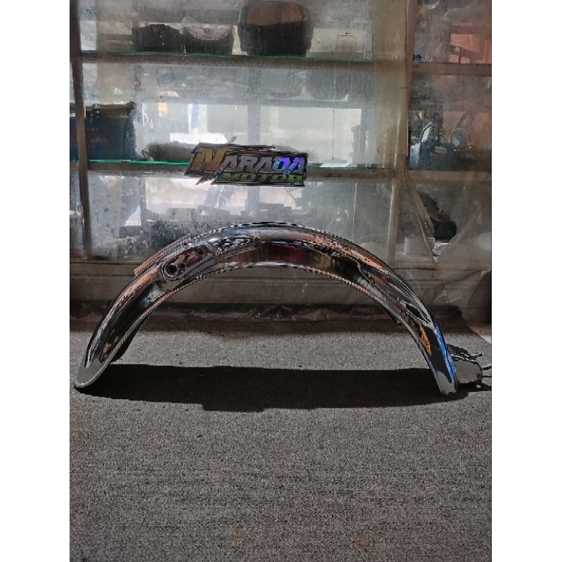 Slebor spakbor Belakang CB125 CB 125 full PRES IMPORT CHROM, slebor cb impor pres import Cb 125 impo