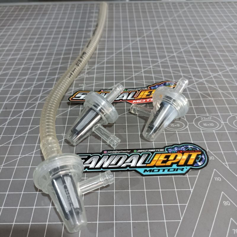 FILTER SARINGAN BENSIN BENING MODEL L SET SELANG SLANG TOYO TOYOX SPIRAL SELANG SLANG BENSIN TRANSPA