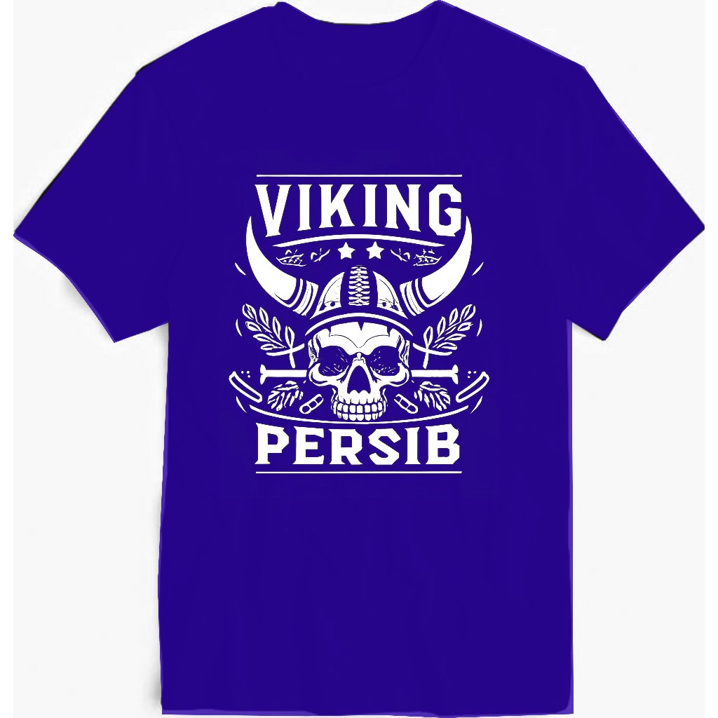 Kaos Suporter PERSIB Bandung "VIKING" baji pria/wanita