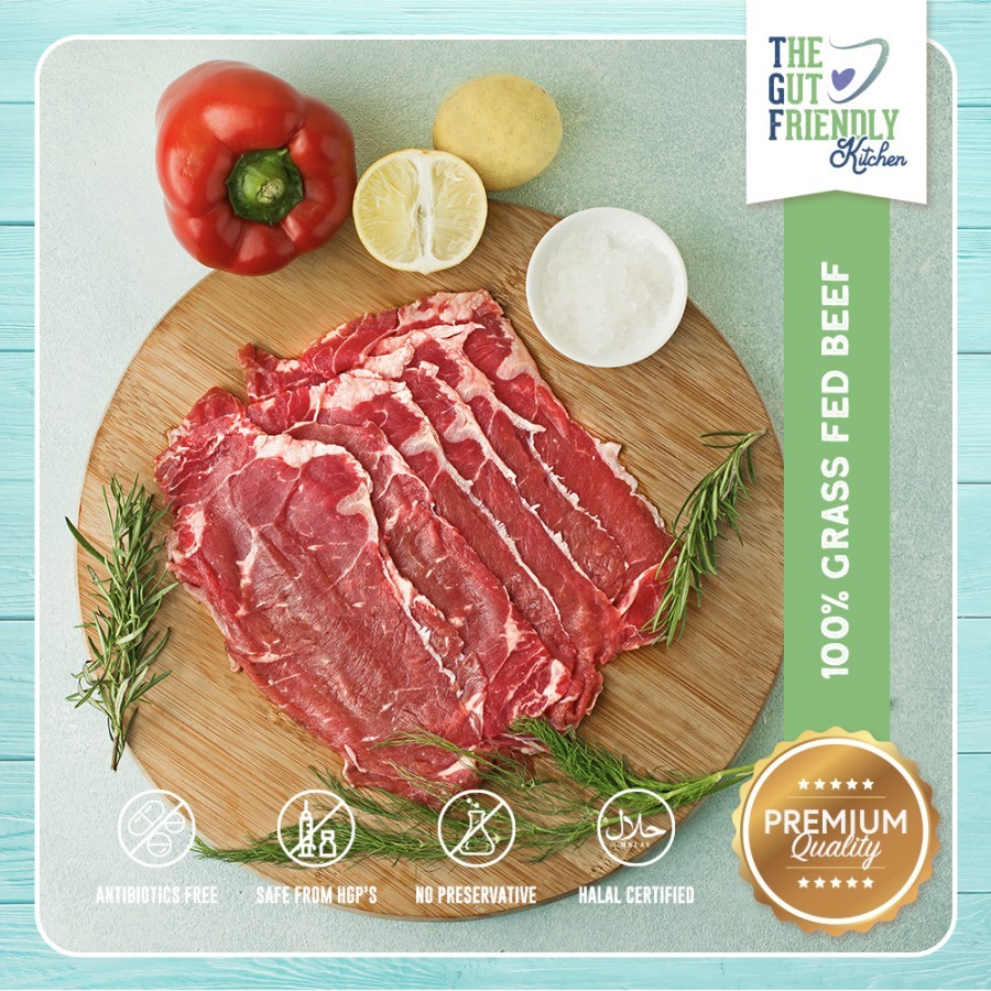 

GRASS FED SIRLOIN SLICE BY THE GUT FRIENDLY KITCHEN GRASS FED FINISHED BEEF