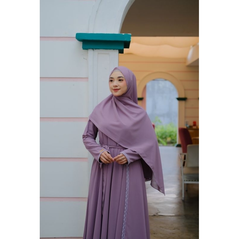 Zahra Dress set pashmina