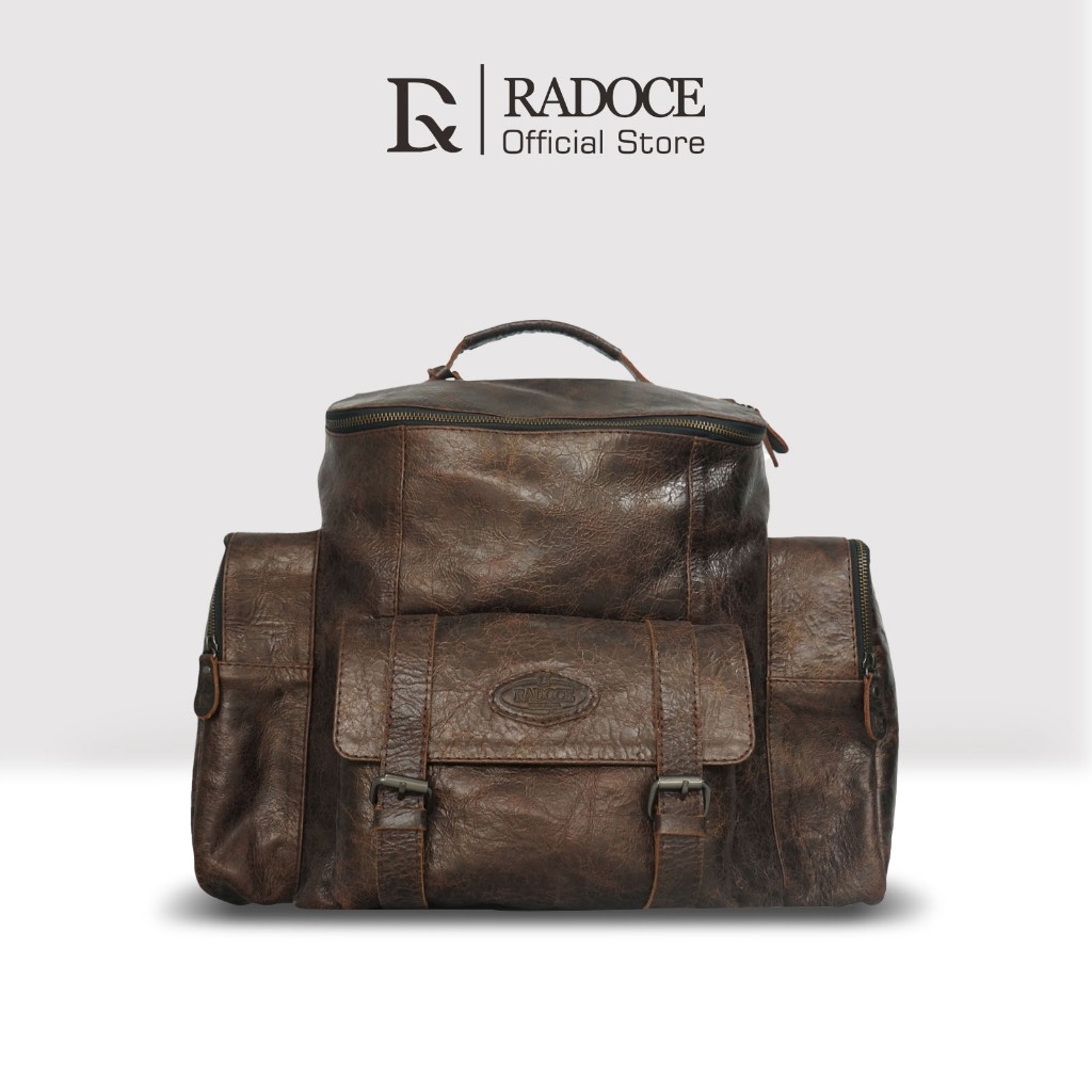 Radoce Bags - Backpack Pria - Tas Kulit Sapi Asli - BP MAHESA L