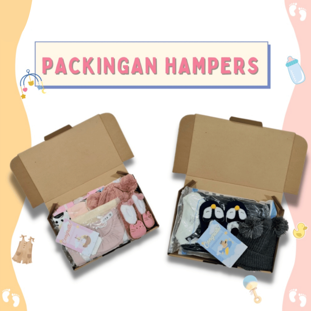 

HAMPERS - Packaging kado / kado bayi HMPRS-7663