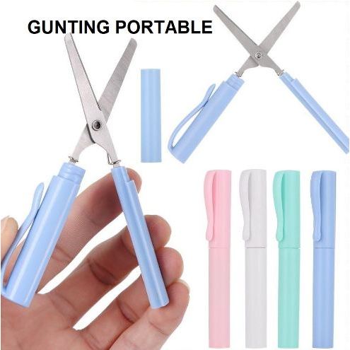 

Gunting Lipat Model Bolpoin Mini Gunting Kertas Lipat