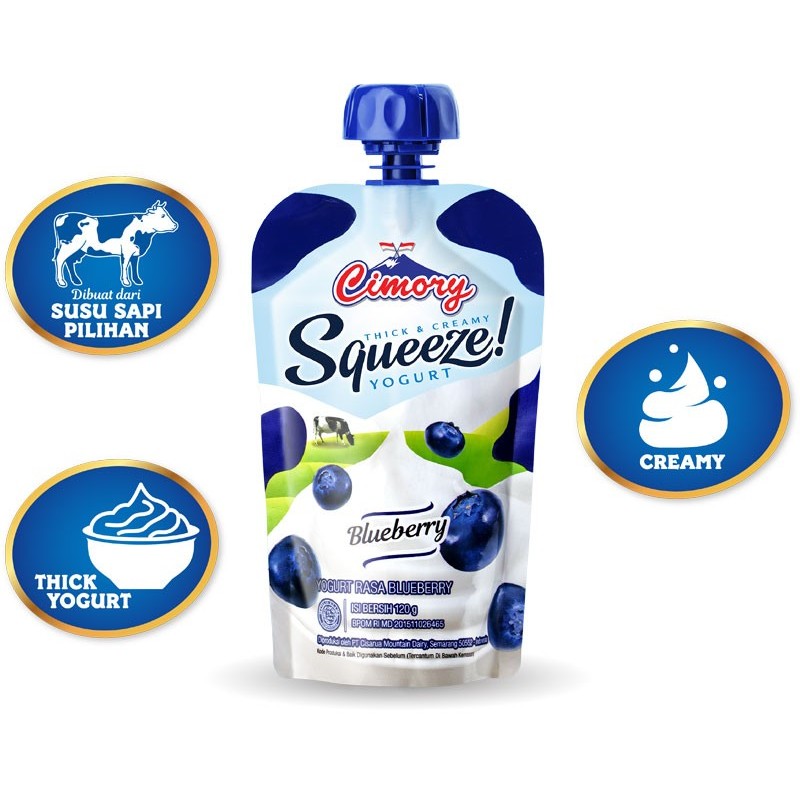 

Cimory Yogurt Squeeze 120ml