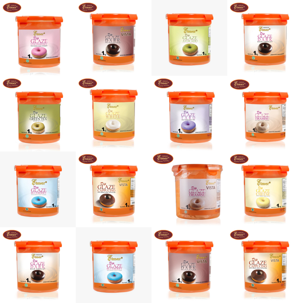 

Elmer Saus Avocado Blueberry Cheese Dark Green Tea Strawberry Taro Tiramisu White Cappuccino Cokelat