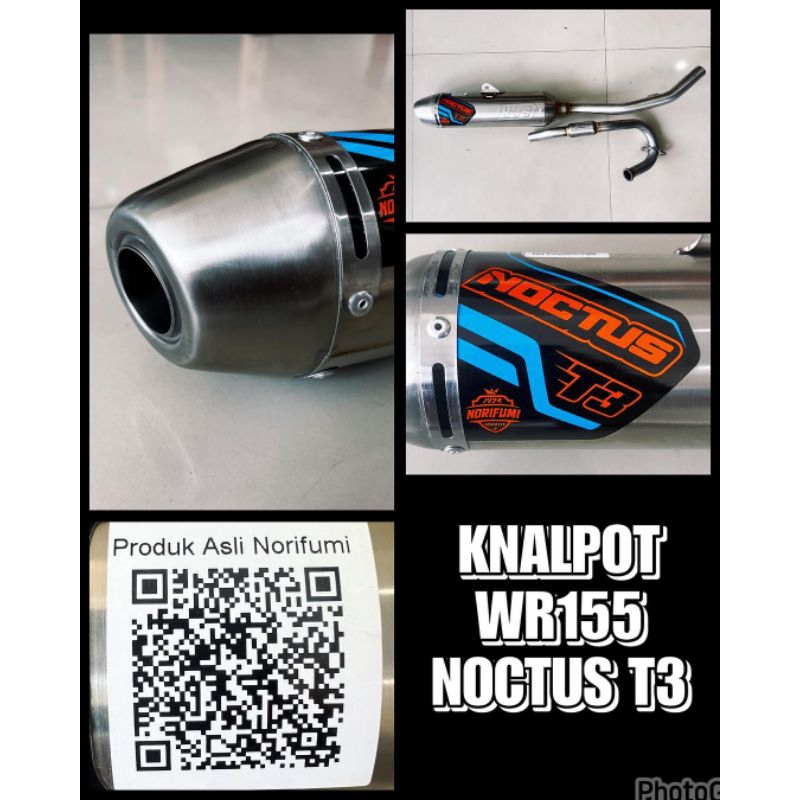 Knalpot Norifumi Noctus T3 Original - WR155