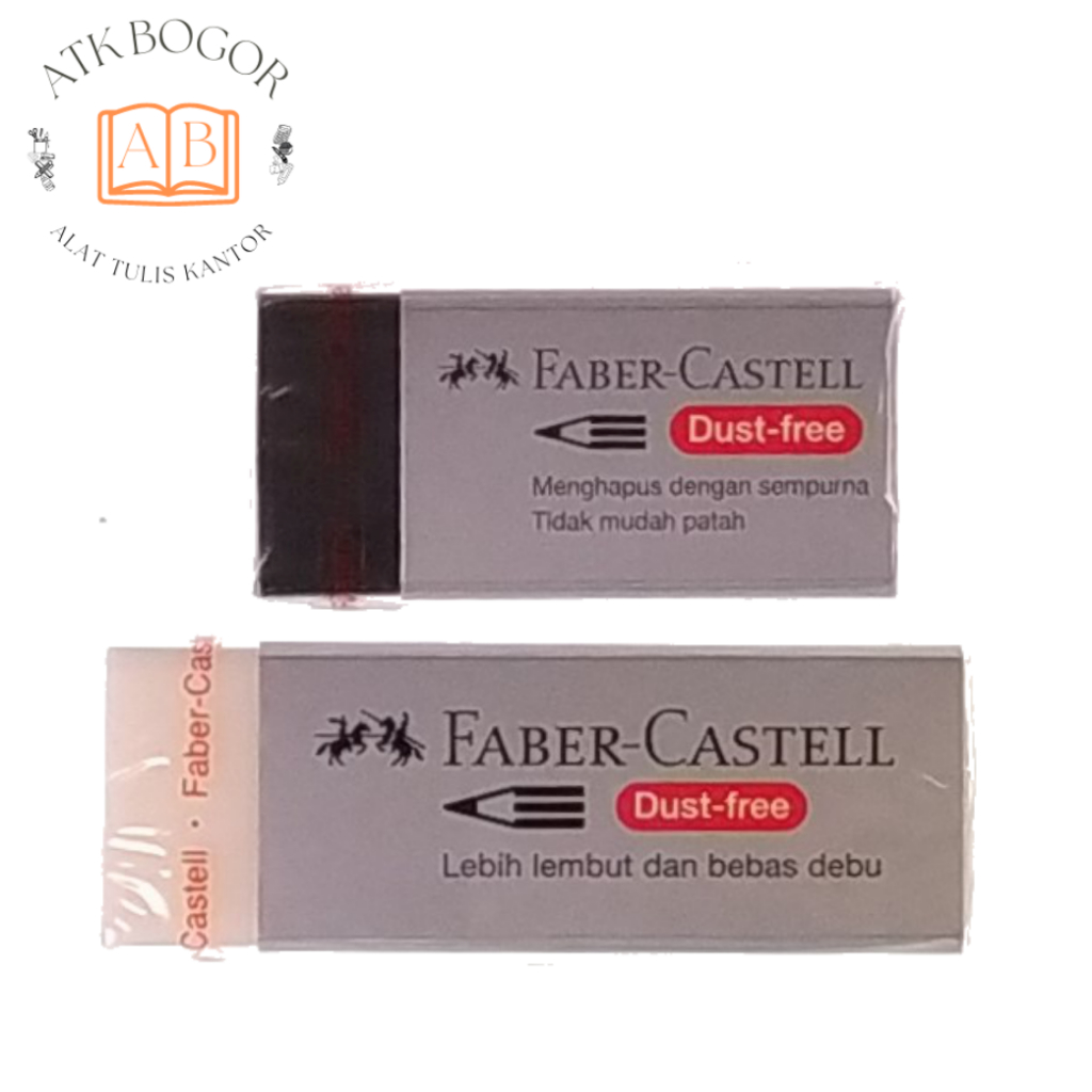 

Faber Castell Penghapus Pensil Menghapus Sempurna Lembut dan Bebas Debu Dust Free Eraser - Isi 1 Pack