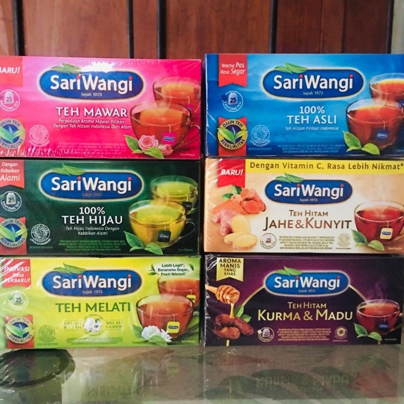 

teh sariwangi celup 25`s