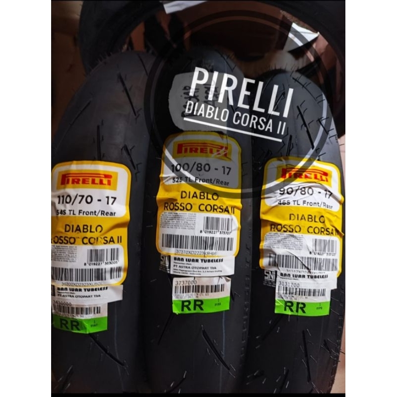 BAN PIRELLI 100/80-17 sport