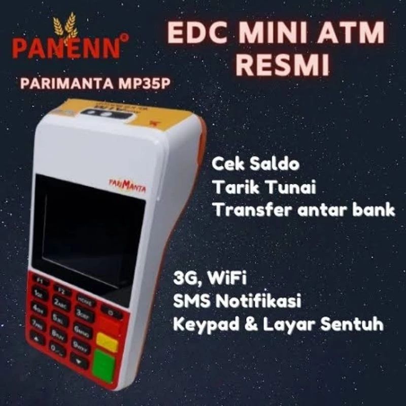 Mesin EDC BANK BUKOPIN PARIMANTA