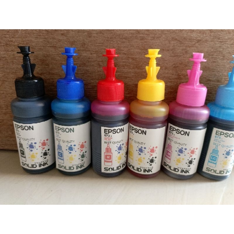 Tinta Epson L800, L805 L850 L1800 Set 6 warna