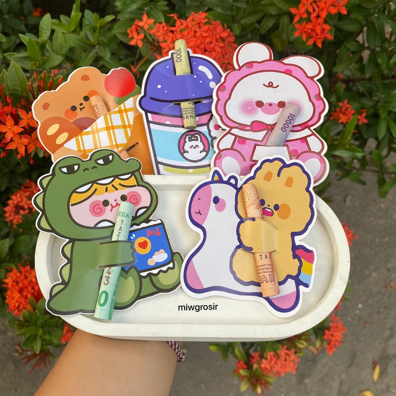 

amplop peluk kyutiee isi 10