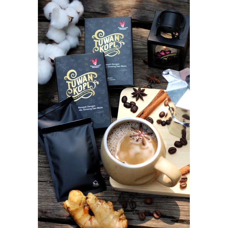 

Kopi Rempah dalam Kemasan