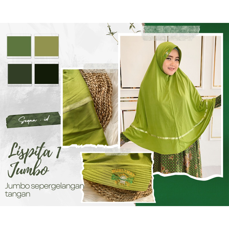 KERUDUNG NU MUSLIMAT NU LISPITA 1 JUMBO