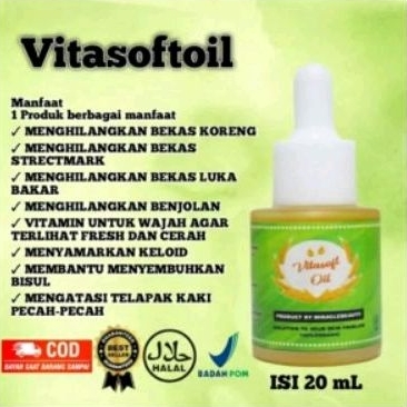 Vitasoft oil penghilang koreng bekas luka