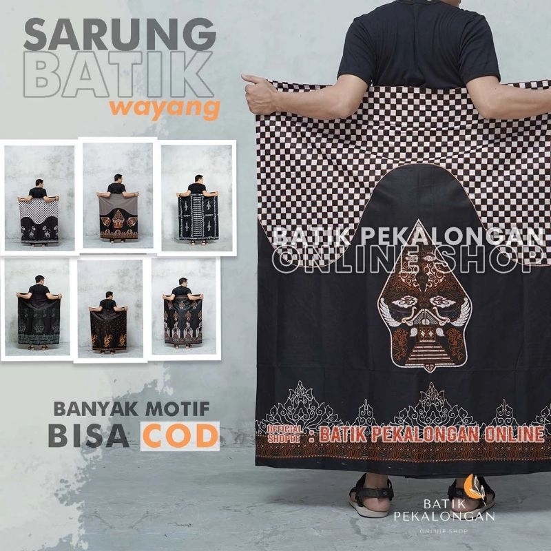 Sarung Batik Pria Dewasa Sarung Gunungan Lawan Sarung Batik Pekalongan Sarung Katun Sarung Batik Sab