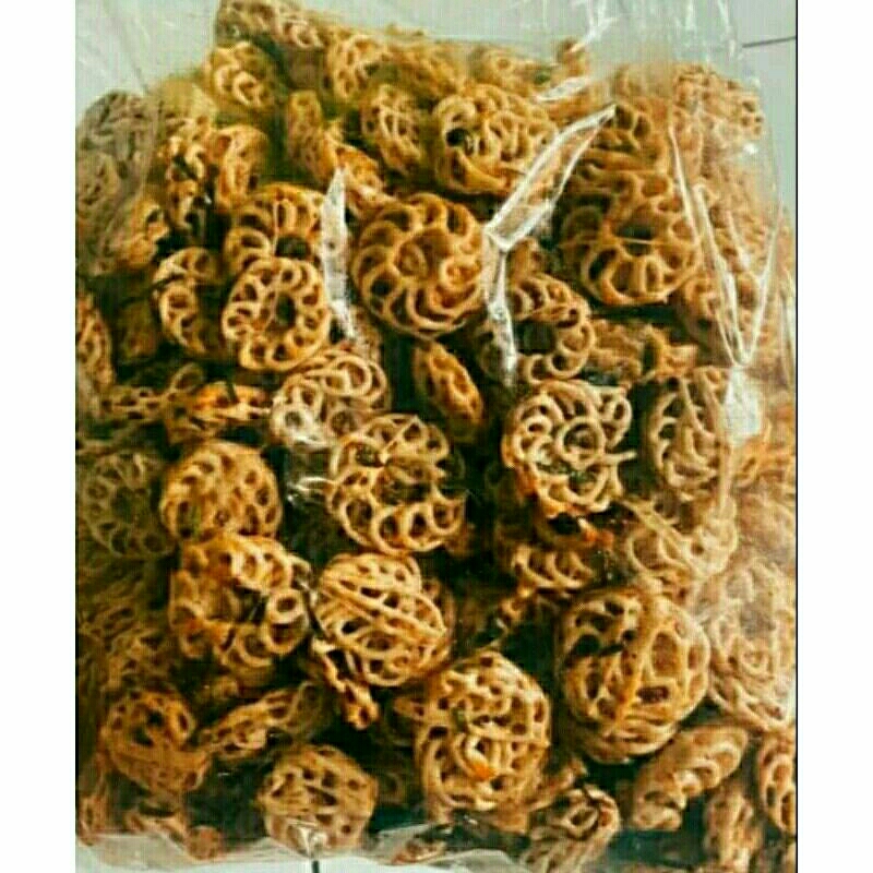 

Kerupuk Pedo extra Pedas Daun Jeruk Isi 500 gram