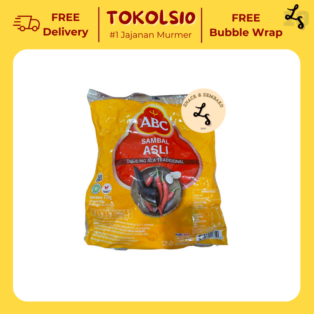

Sambal ABC Sachet Isi 22 x @8gr