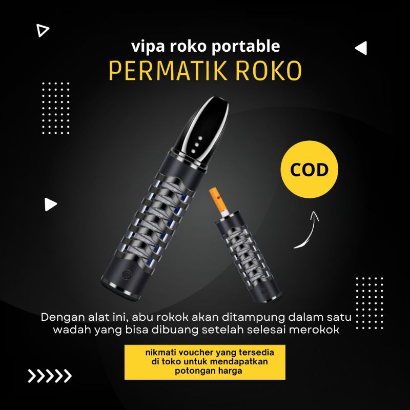 Asbak Rokok Portable Elektrik - Pemantik Rokok - X Lighter Enclo Asbak Unik Aesthetic Perangkat Elek
