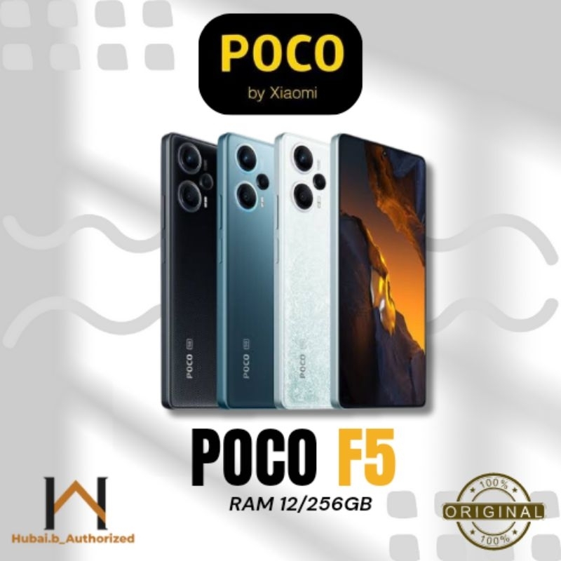 POCO F5 5G 12/256GB HANDPHONE GARANSI RESMI XIAOMI HP POCO RAM 12/256 GB