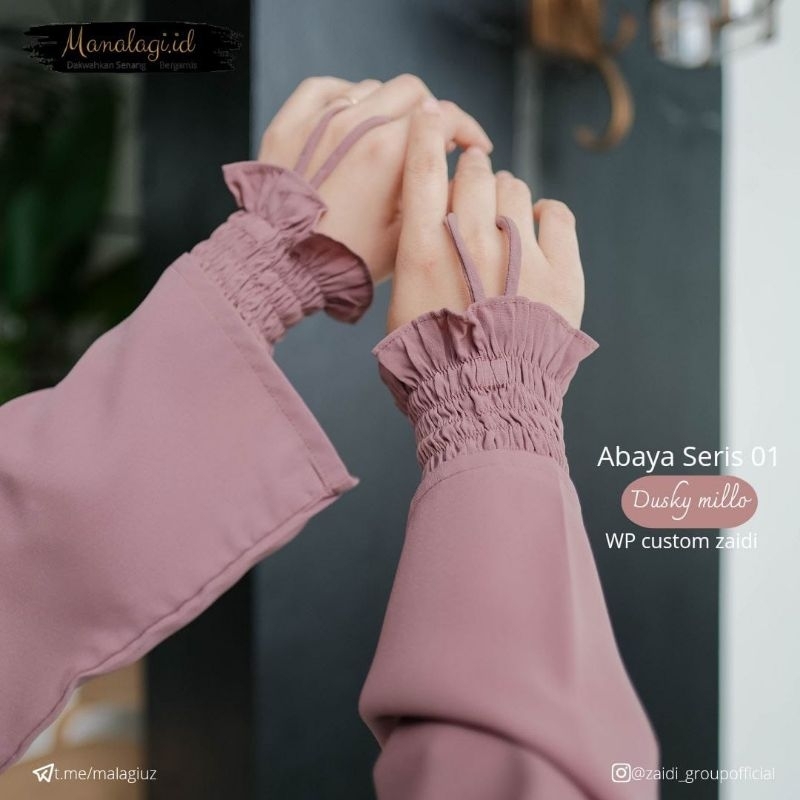 Manset smock wolfis silky By manalagi id