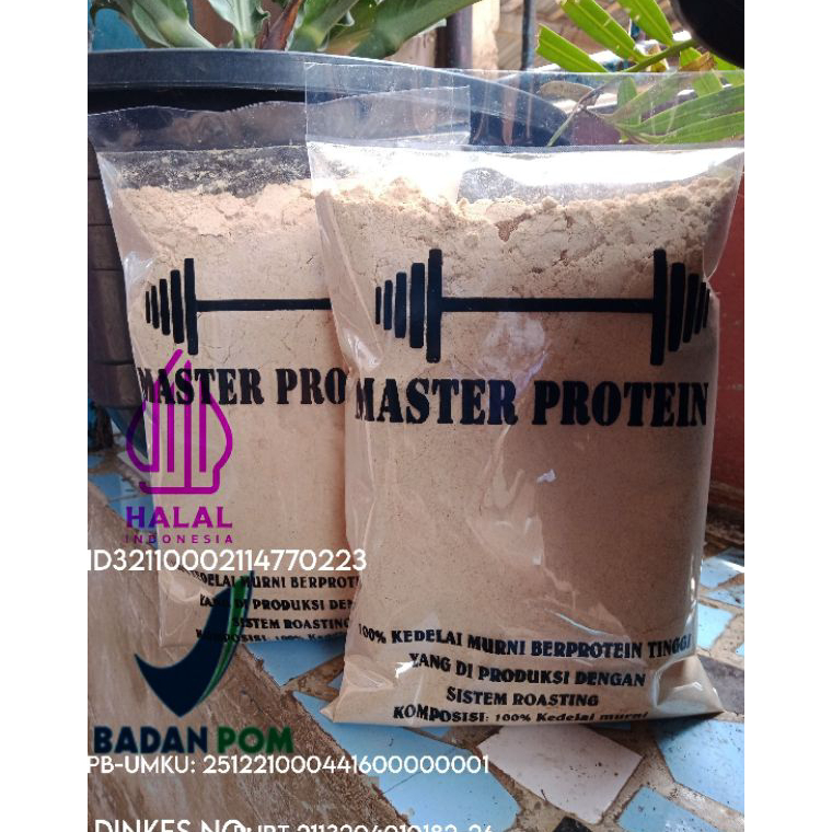 

RWFV4870 Master Protein Bubuk Kedelai 100%murni 1000gram