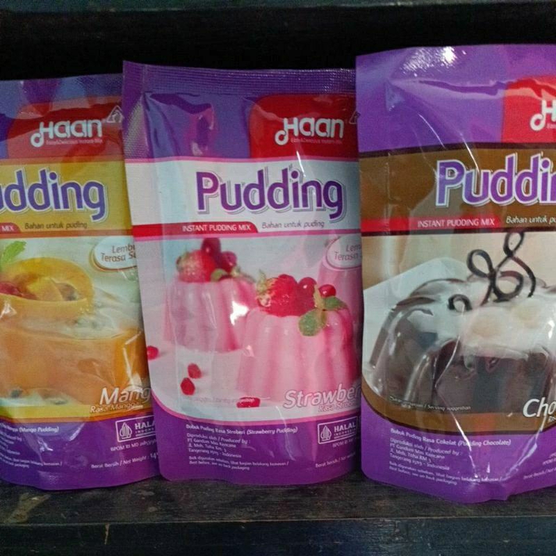 

Haan Puding Coklat 145gram