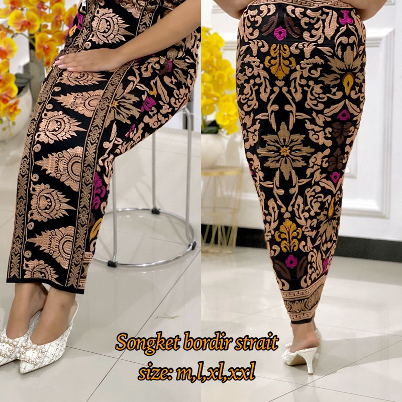 KAMEN JADI BORDIR STRAIT | KAMEN JADI SONGKET | KAMEN JADI BORDIR | KAMEN JADI BALI