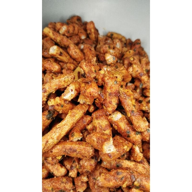 

1kg Basreng Pedas Manis Daun Jeruk | Basreng Pedas | Cemilan Pedas