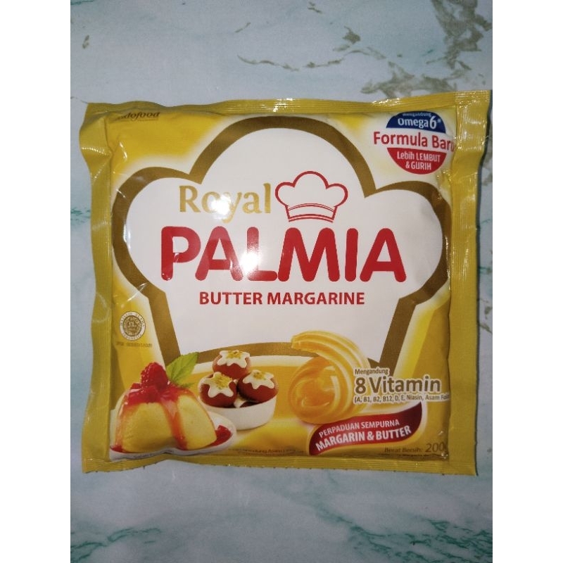 

royal palmia butter margarine 200gr