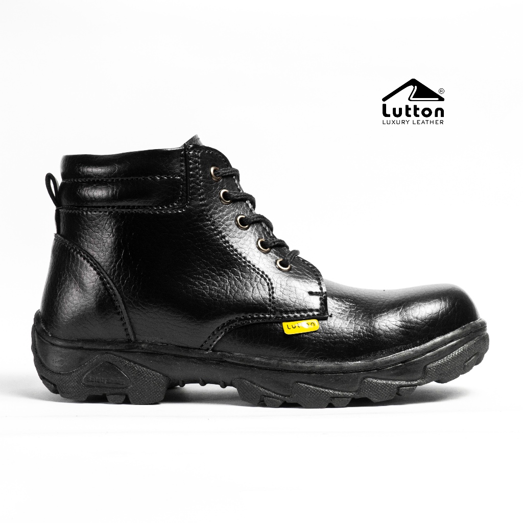 Lutton 39-43 Sepatu Safety Booth ujung Besi