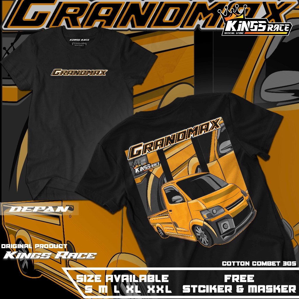 Kaos Pick Up Grand Max | Kaos Driver Muda | Kaos Racing Otomotif