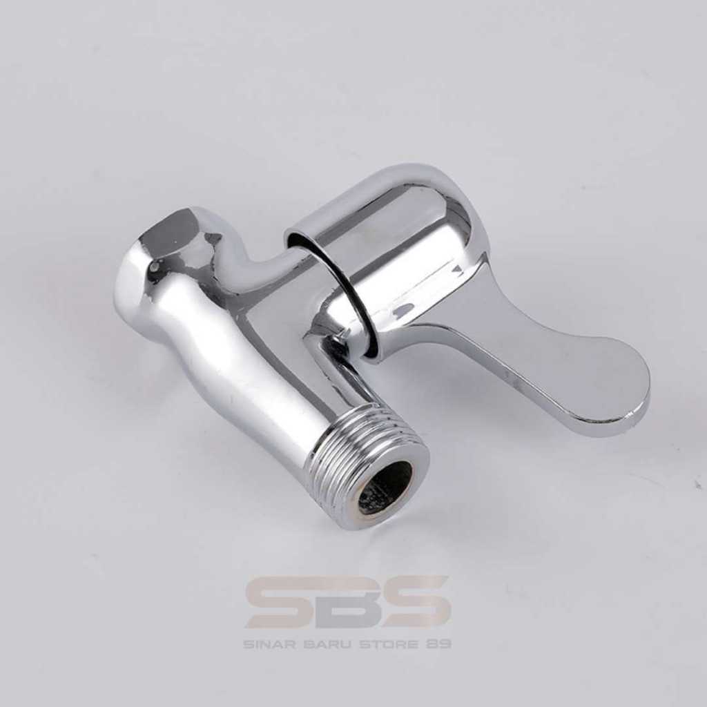 Stop Kran Lurus Drat Luar Dalam 1/2" inci