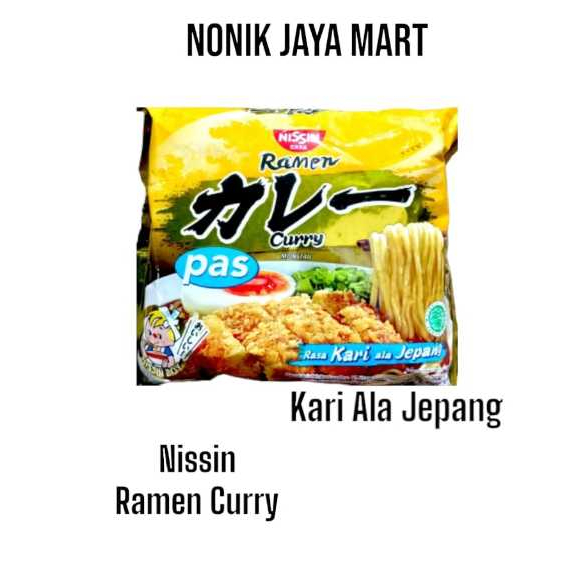 

Nissin Ramen Curry rasa Kari ala Jepang