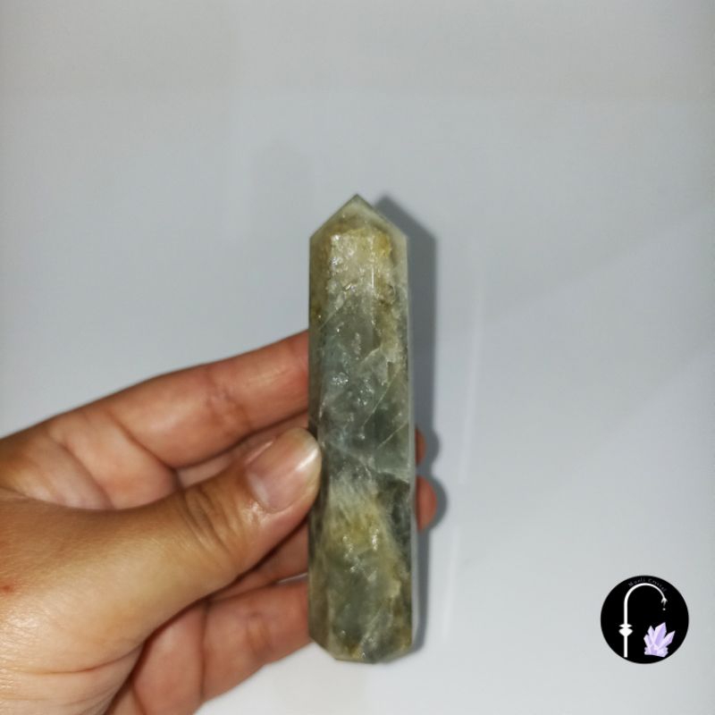 Aquamarine Tower Natural Stone High Quality