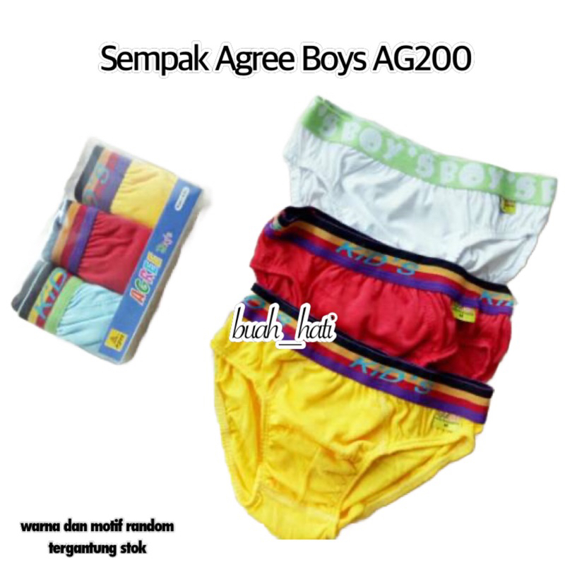 3PC SEMPAK ANAK AGREE BOYS AG200