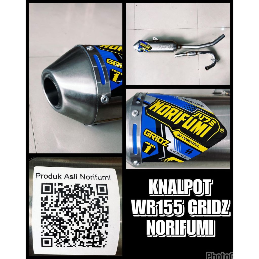Knalpot NORIFUMI Gridz Original - WR155