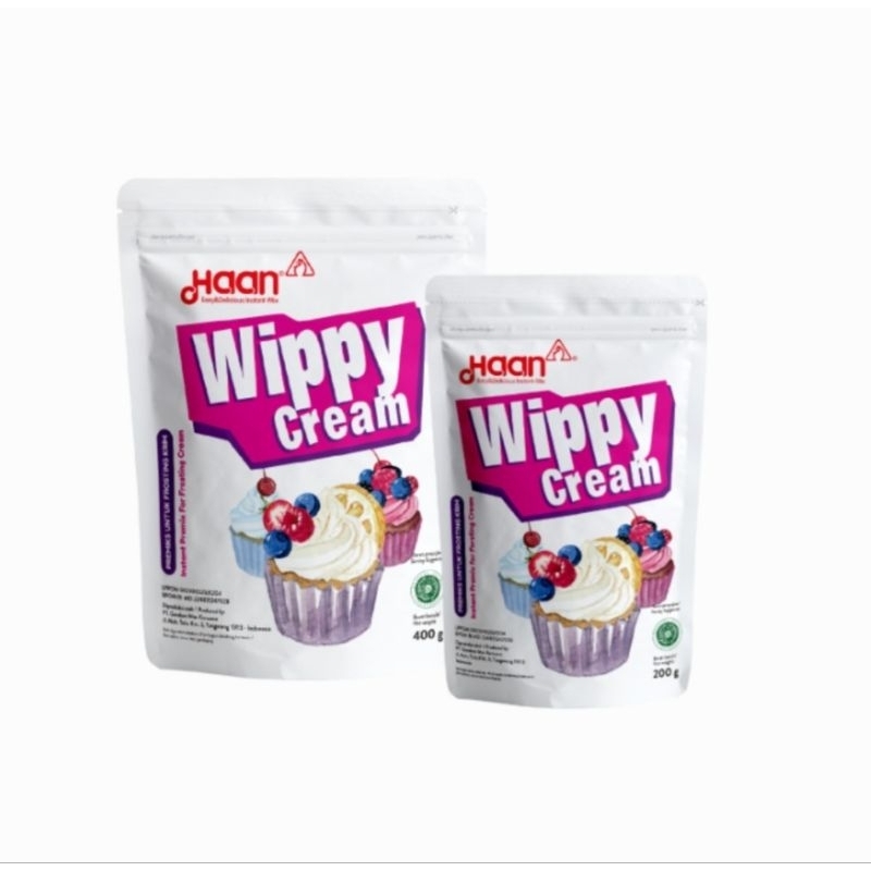 

whipe cream wippy cream 400 gram