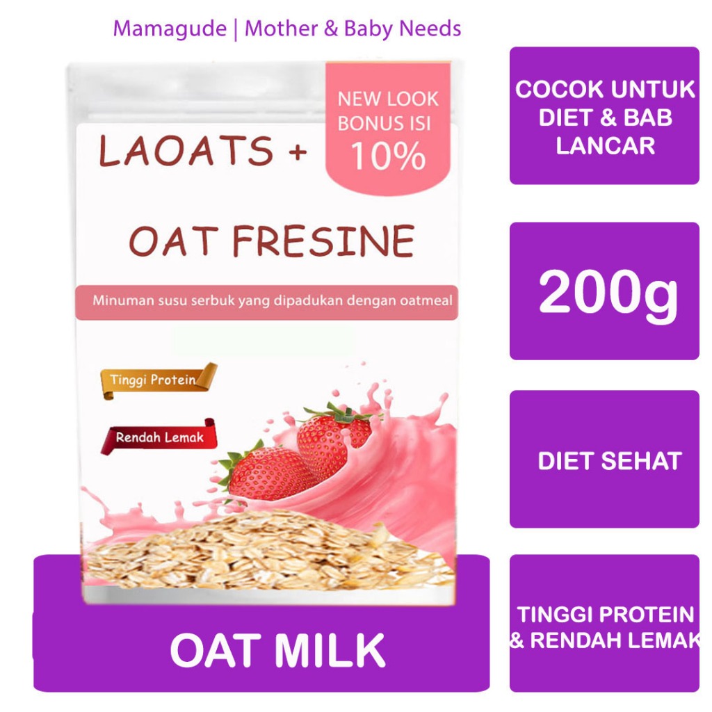 

Susu Oat Laoats (200g)