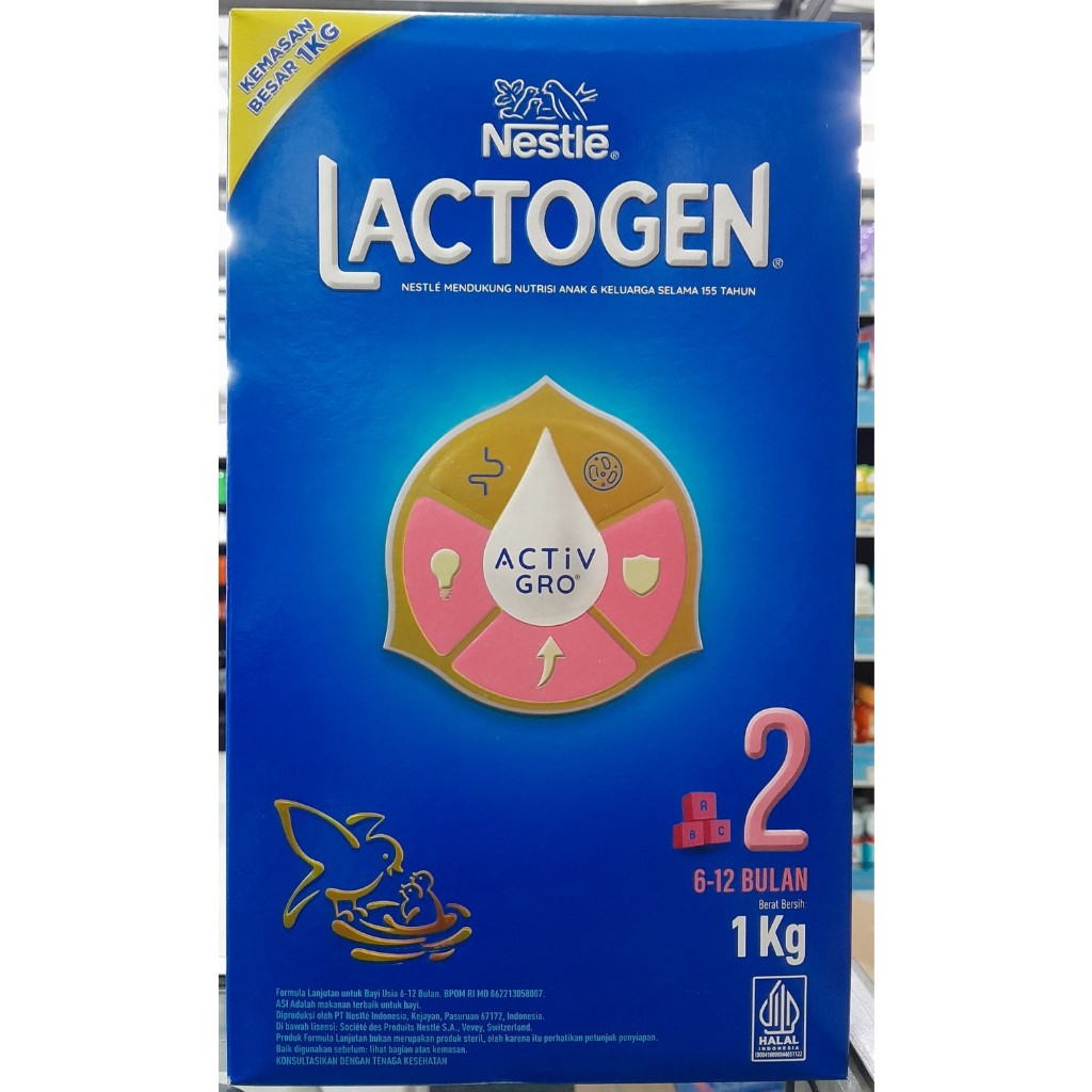 Lactogen 2 Usia 6-12 bulan 1kg
