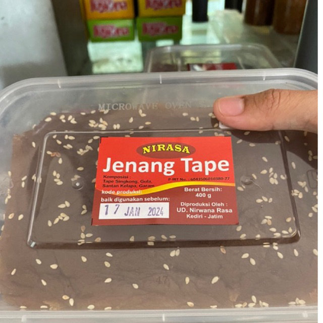 

Jenang Tape Berat 400 Gram