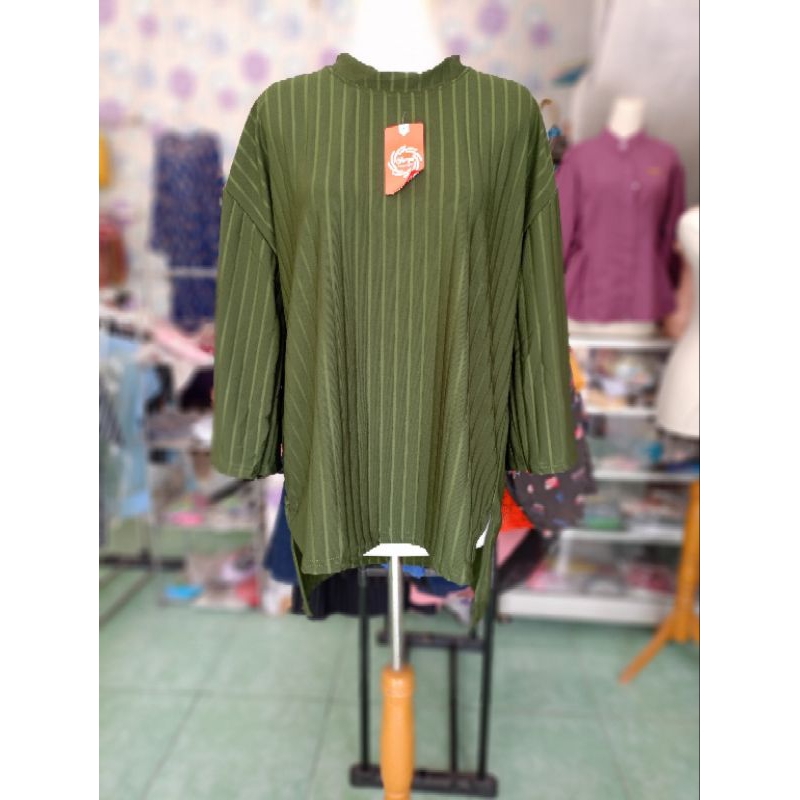 TUNIK BAHAN KNIT LD 120-130