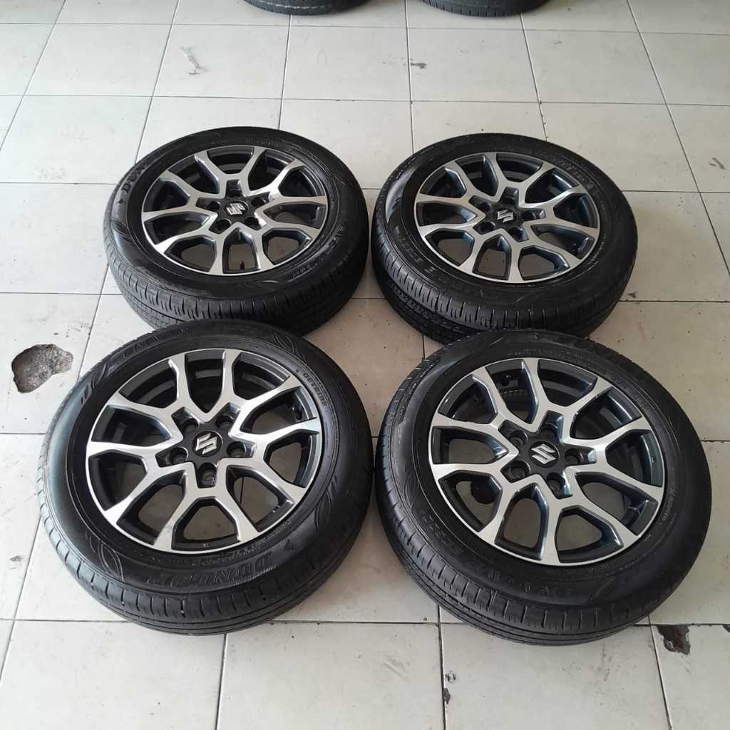 Velg Ori Mobil XL7 R16 Velg Dan Ban Bekas Copotan Mobil XL7 Ring 16 Like New