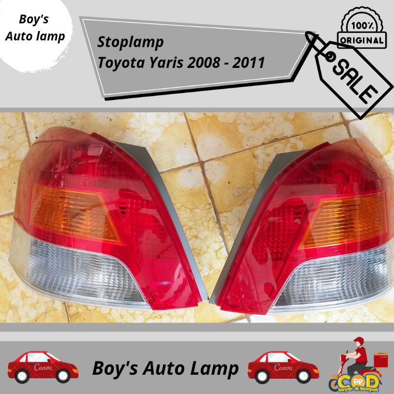 Stoplamp Stoplamp Toyota Yaris 2008 - 2011 Original
