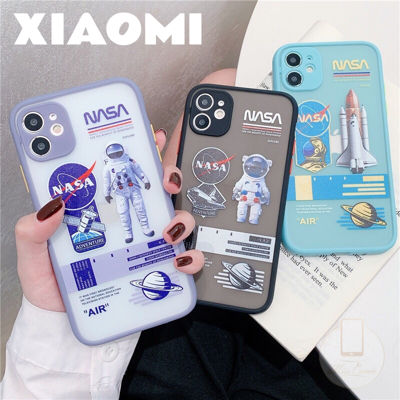 Case Motif NASA Astronot XIAOMI POCO M3, POCO X3/X3 Pro, REDMI 9T, REDMI 10, REDMI NOTE 9, REDMI NOT