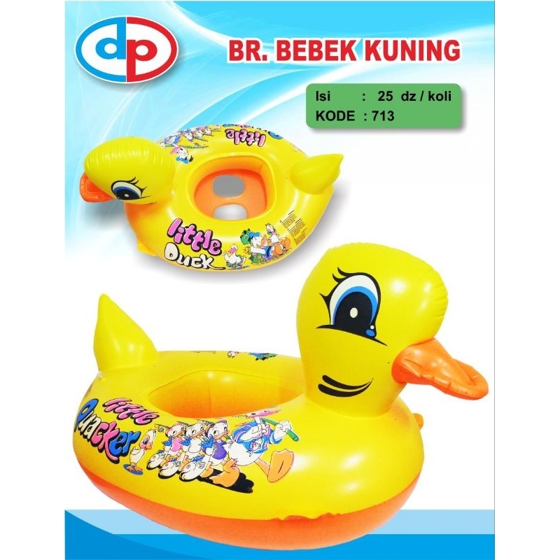 Balon Ban Renang Bebek Kuning